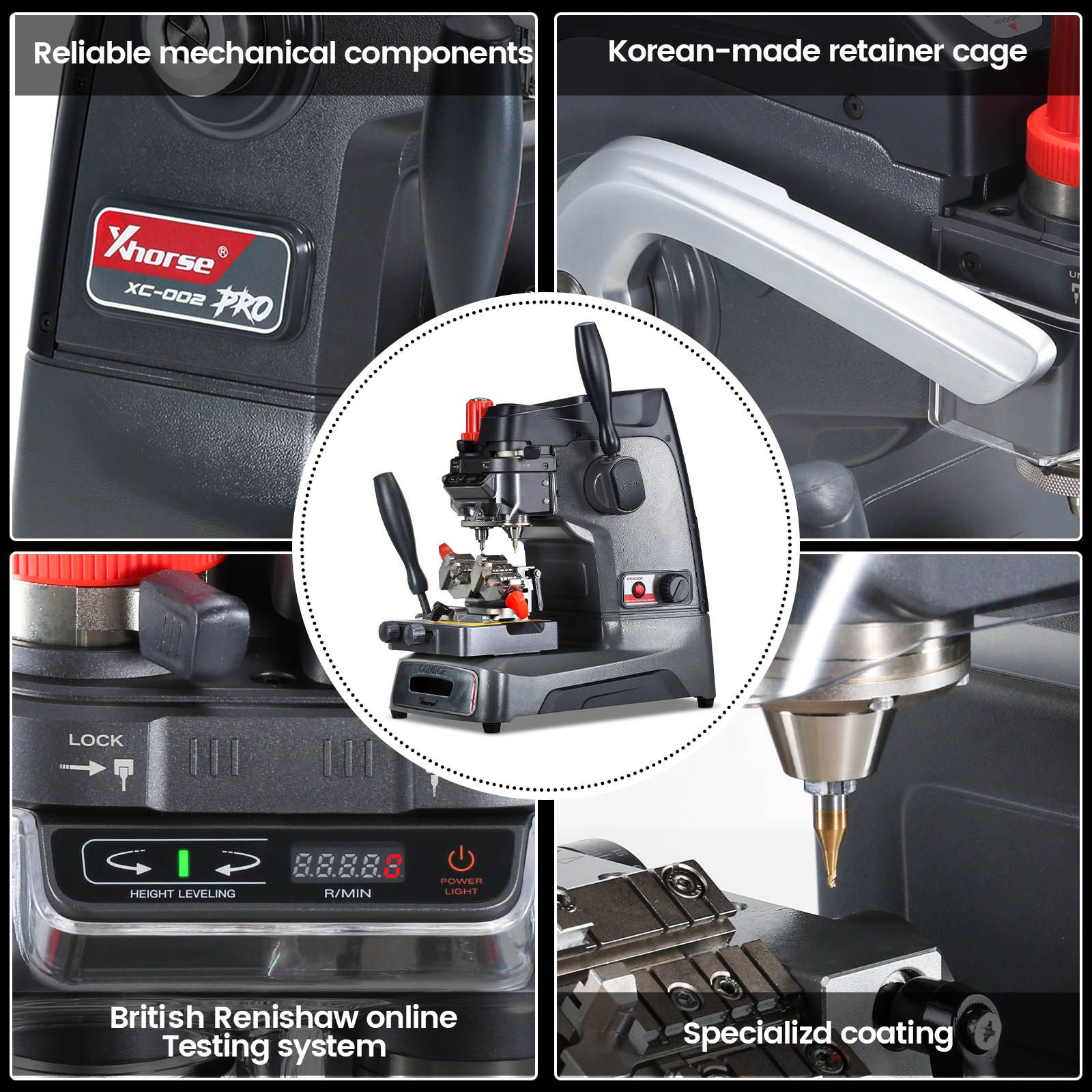 2024 Original Xhorse Condor XC-002 XC002 PRO Key Cutting Machine