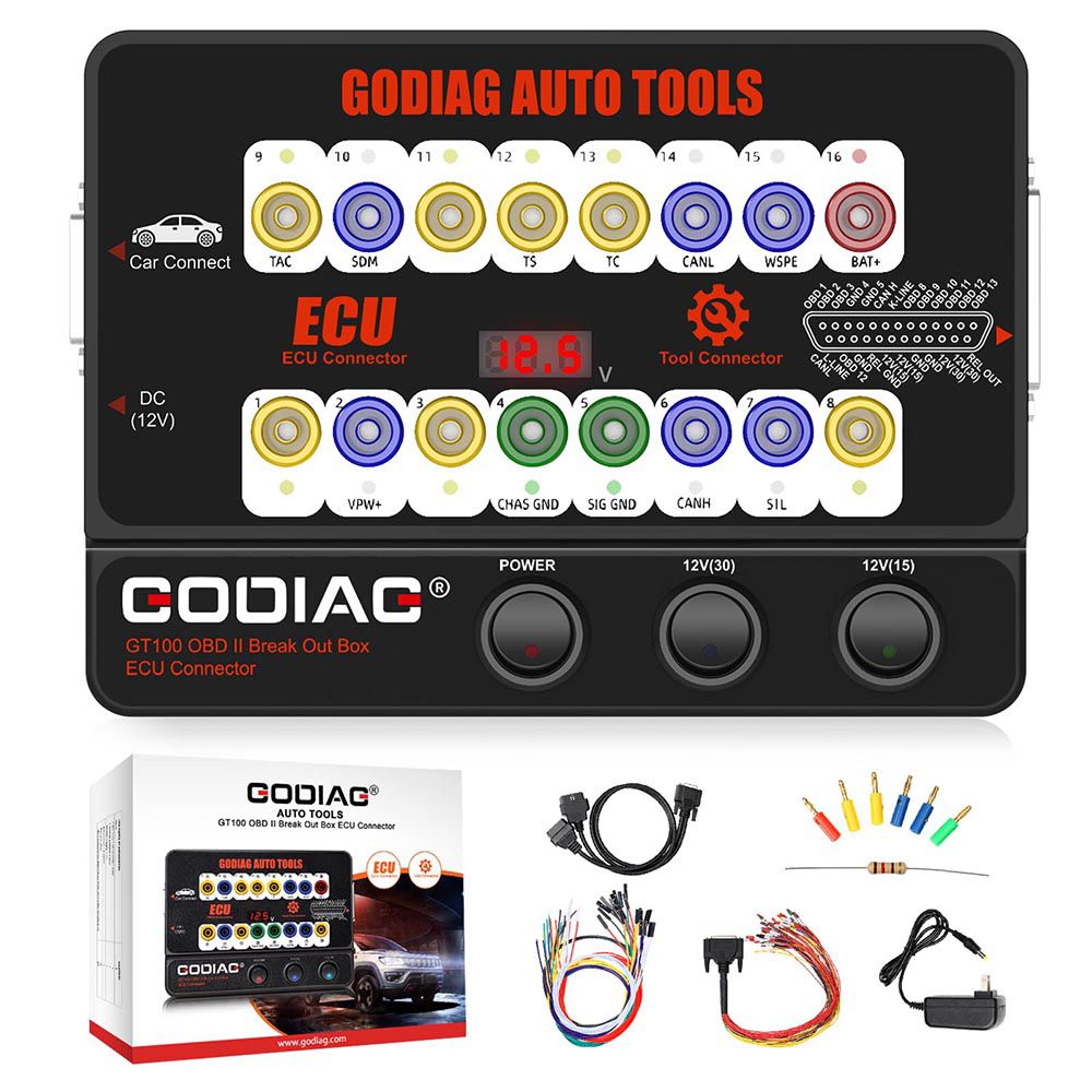 Xhorse Multi-PROG Multi Prog ECU TCU Programmer With GODIAG GT100 And ECU GPT Boot AD ECU Connector for ECU Reading Writing