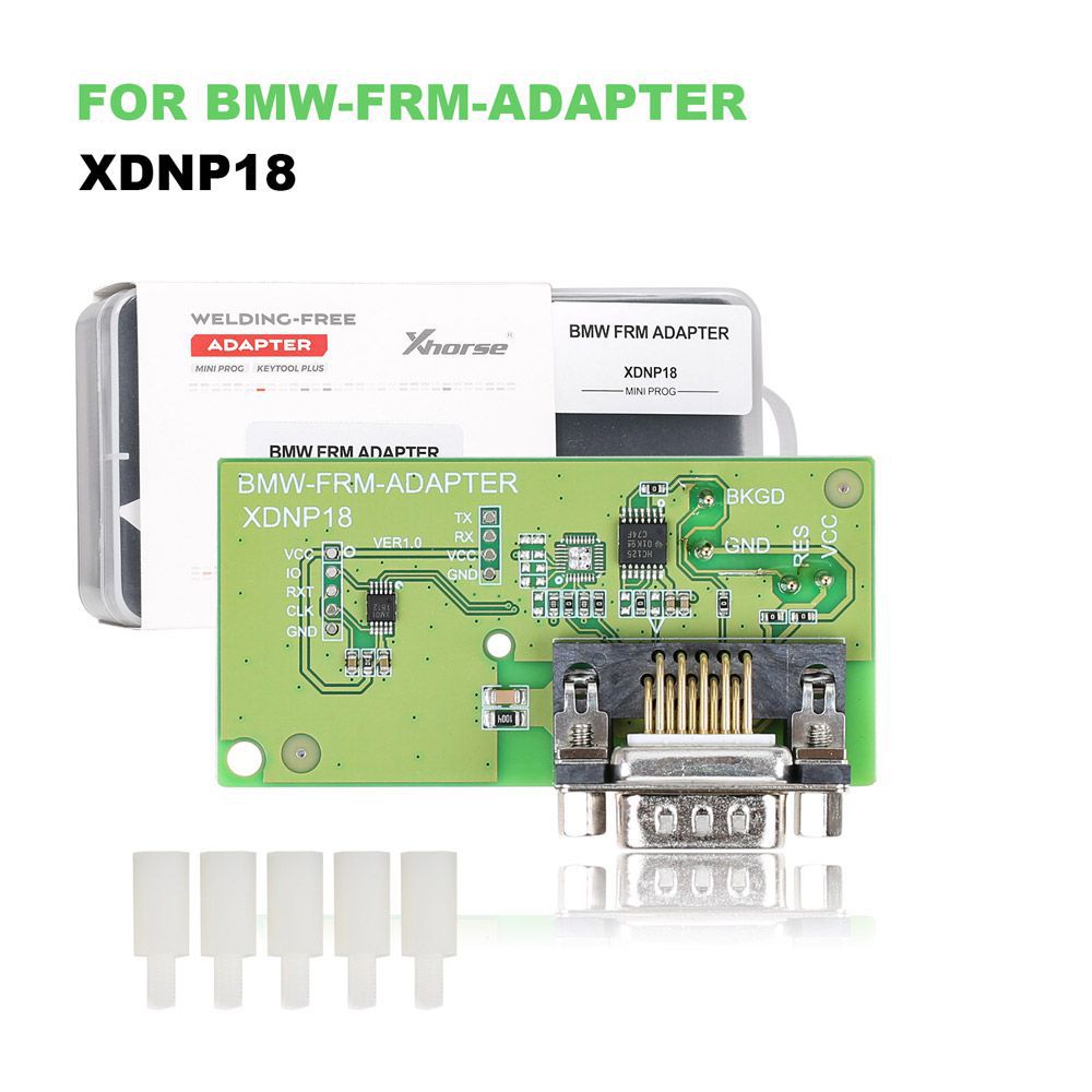 Xhorse Solder-Free Adapters and Cables Full Set XDNPP0CH 16pcs Work with VVDI Prog/ MINI PROG and KEY TOOL PLUS