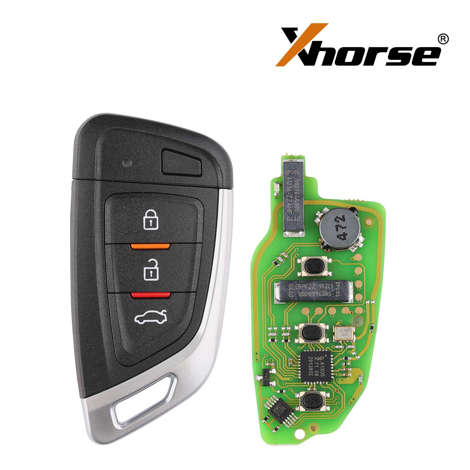 Xhorse XSKF01EN Universal Smart Proximity Flip Type Key for VVDI2/VVDI Mini Key Tool 5pcs/lot