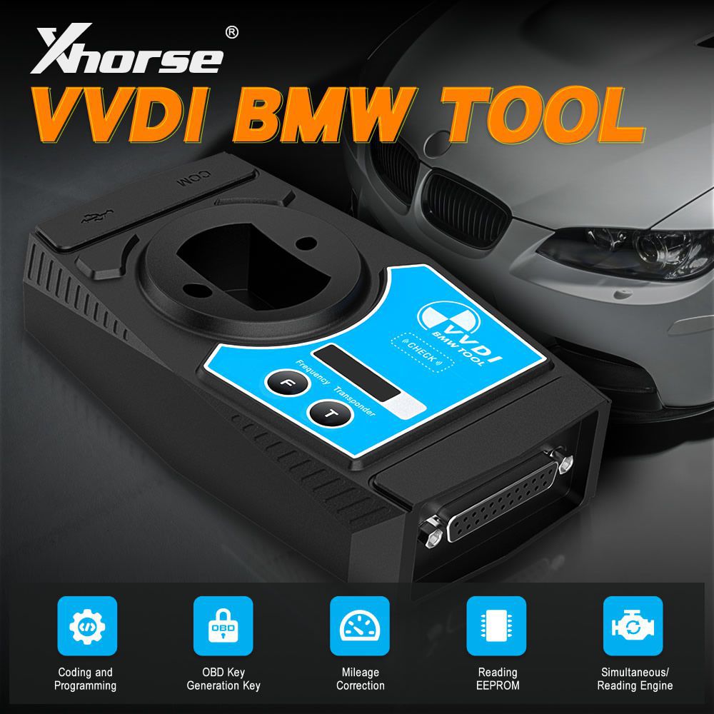 V1.6.0 Xhorse VVDI BMW Immobilizer, Coding and Programming Tool with Free Mini Key Tool