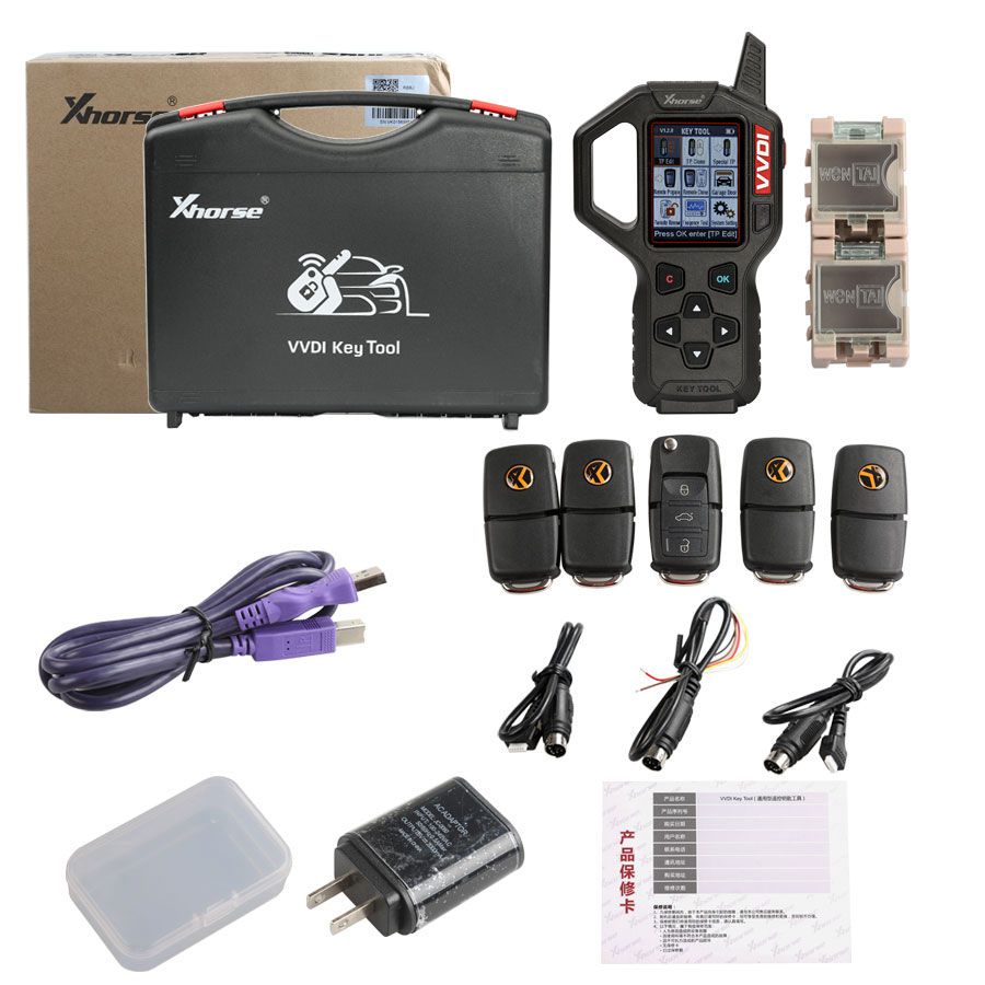 Original Xhorse VVDI Key Tool Remote Maker Key Programmer English Version V2.4.1