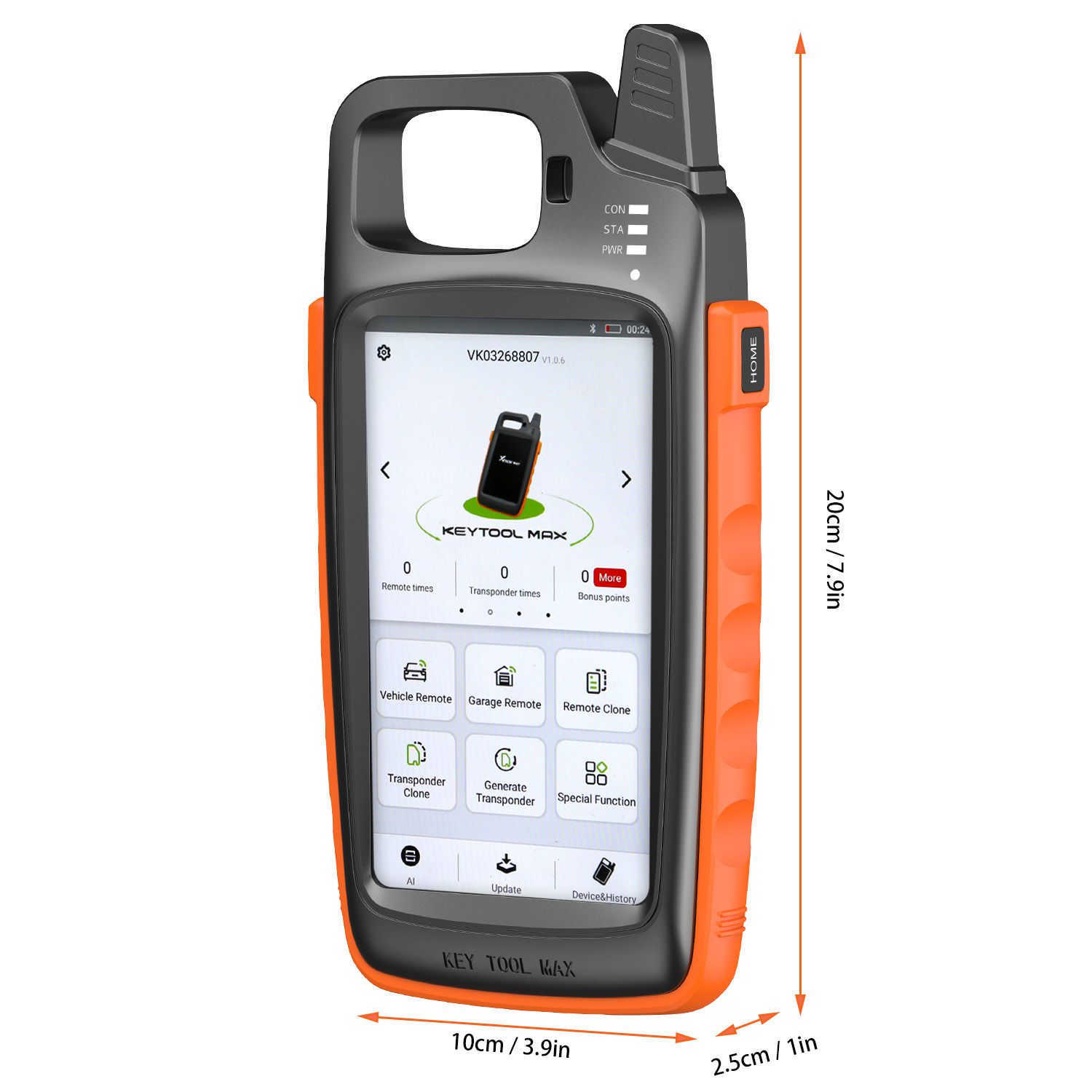  V1.5.1 Xhorse VVDI Key Tool Max Remote Programmer Free with Renew Cable