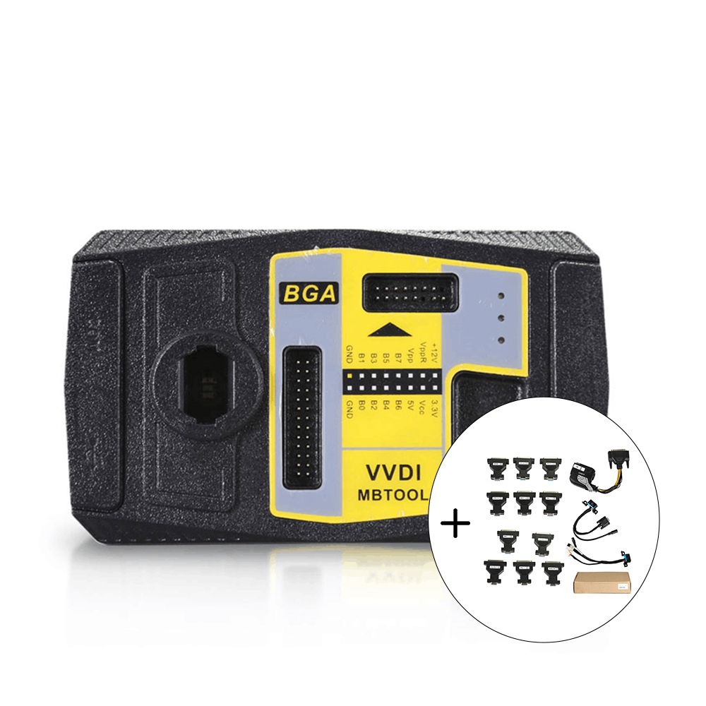 Special Functions Original Xhorse VVDI MB BGA TooL V5.1.0 Benz Key Programmer with Free Benz ECU Test Adaptor