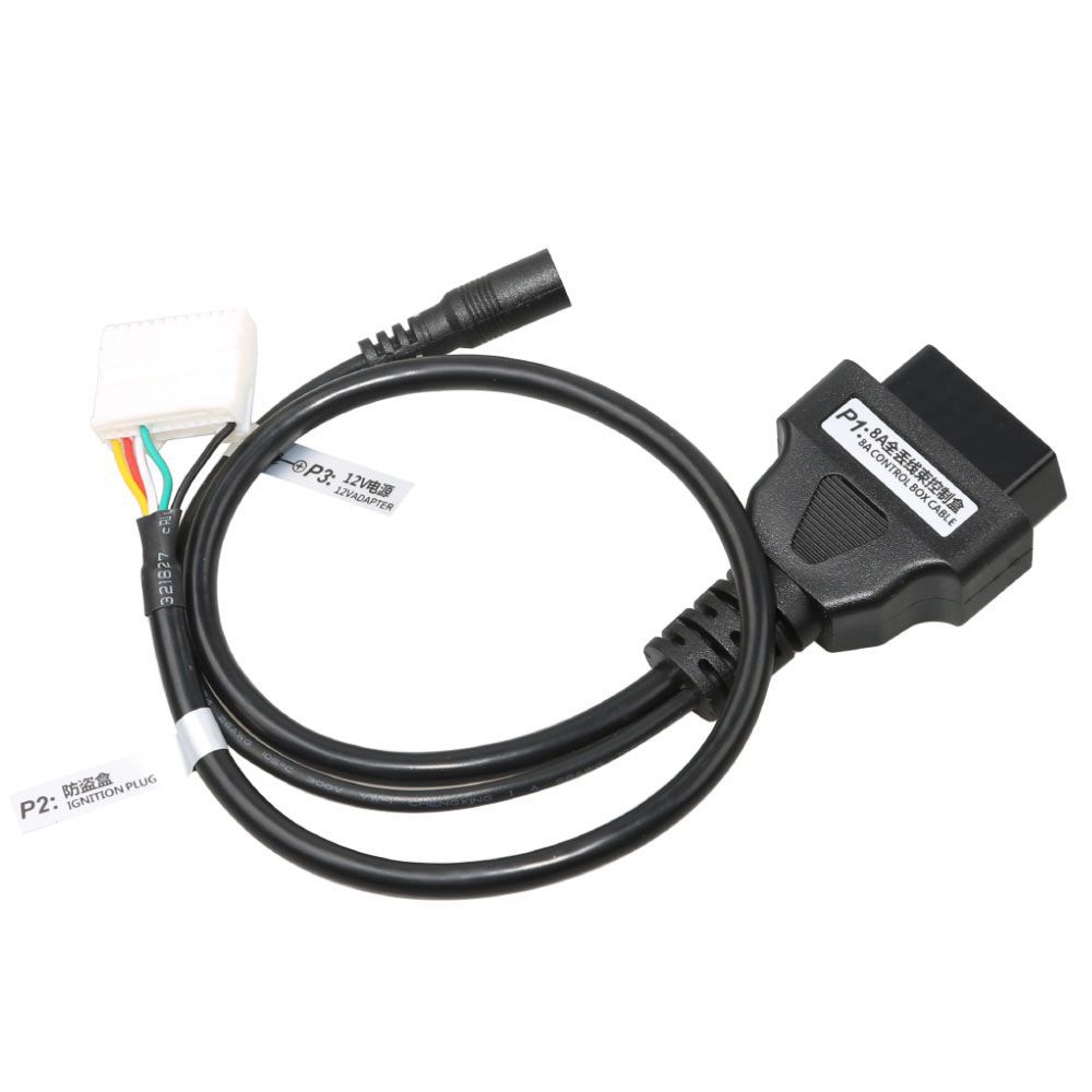 Xhorse VVDI Toyota 8A Non-Smart Key All Keys Lost Adapter  8A Control Box Cable