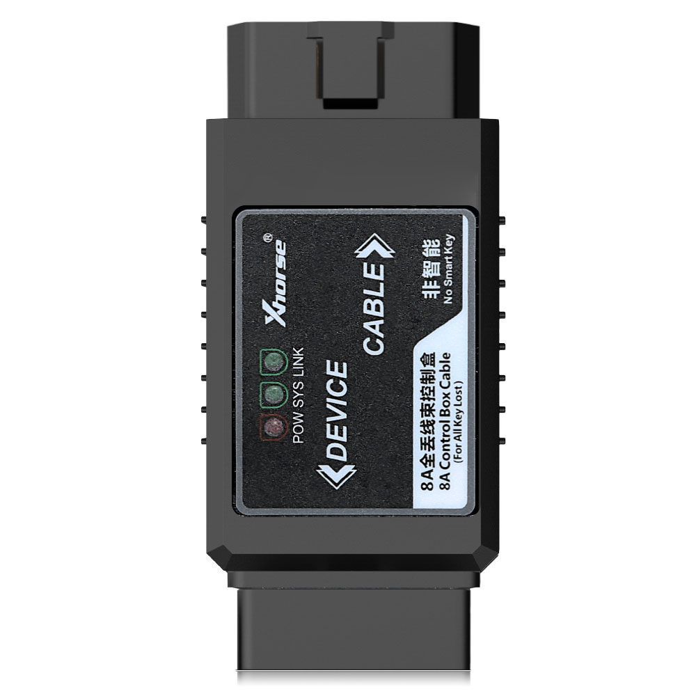 Xhorse VVDI Toyota 8A Non-Smart Key All Keys Lost Adapter Supports VVDI2, Key Tool Max+ Mini OBD Tool, Key Tool Plus