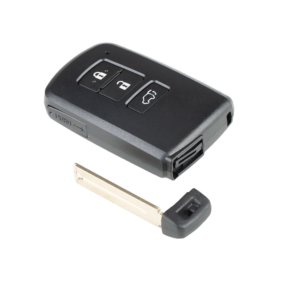 Xhorse VVDI Toyota XM Smart Key Shell 1765 3 Buttons 5Pcs/Lot