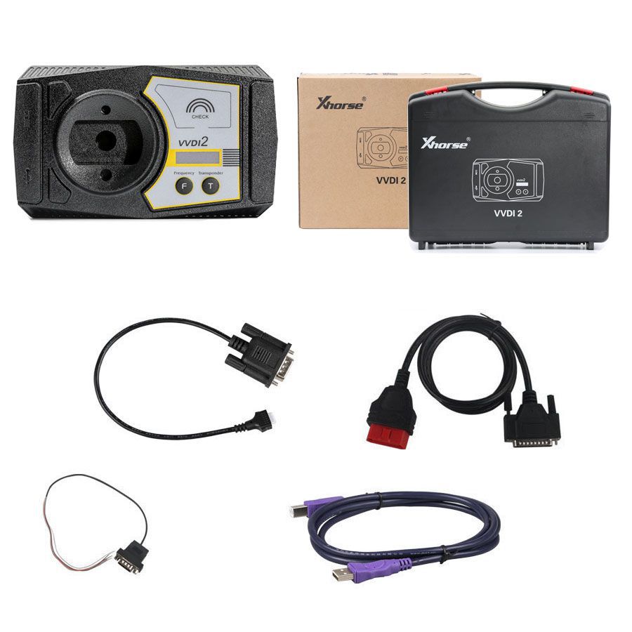 Xhorse VVDI2 Completed Version VVDI2 Full + OBD48 + MQB + ID48 96 Bit Copy + BMW FEM/BDC + Toyota H Chip Authorization