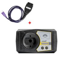 Xhorse VVDI2 Full Version Key Programmer + VAG OBD Helper Cable for 4th IMMO Data Calculation