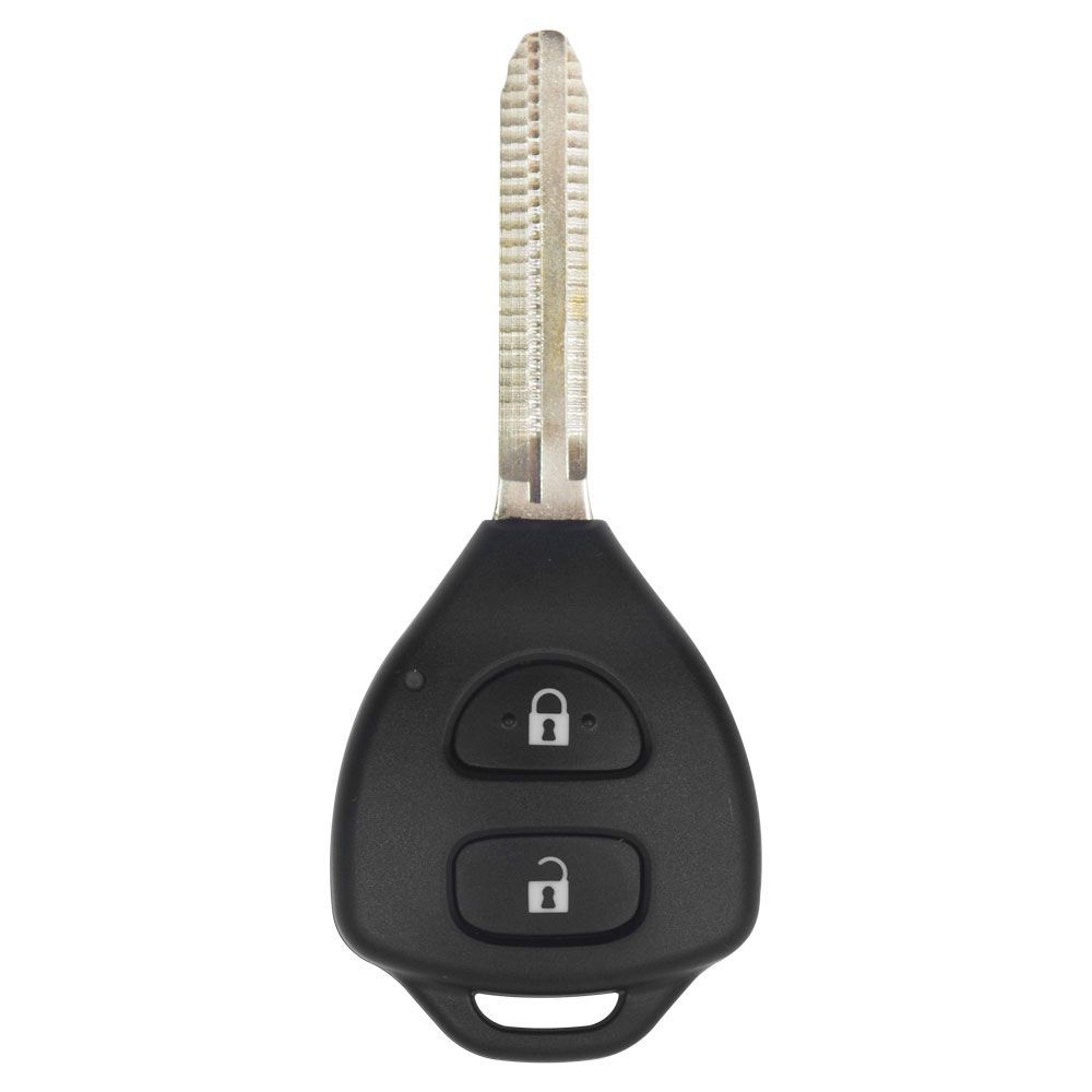  Xhorse XKTO05EN Wire Remote Key Toyota Flat 2 Buttons Triangle English Version 5pcs/lot