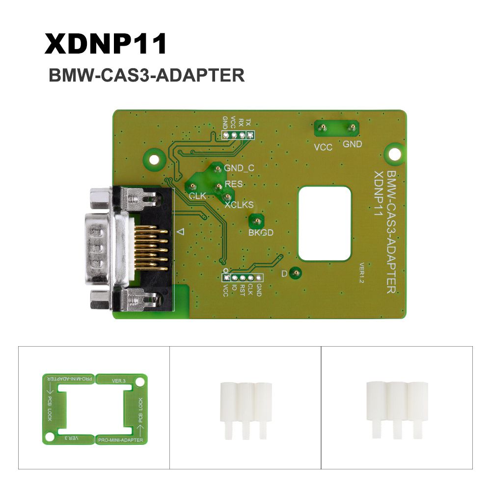 Xhorse XDNPP1 Solder-Free Adapters for BMW 5pcs Work with MINI PROG and KEY TOOL PLUS