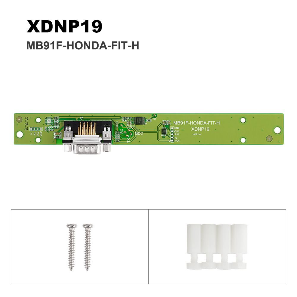 Xhorse XDNPP3 MB91F Doshboard Adapters Solder-Free Honda KIA Hyundai Set Work with VVDI Prog/ MINI PROG and KEY TOOL PLUS