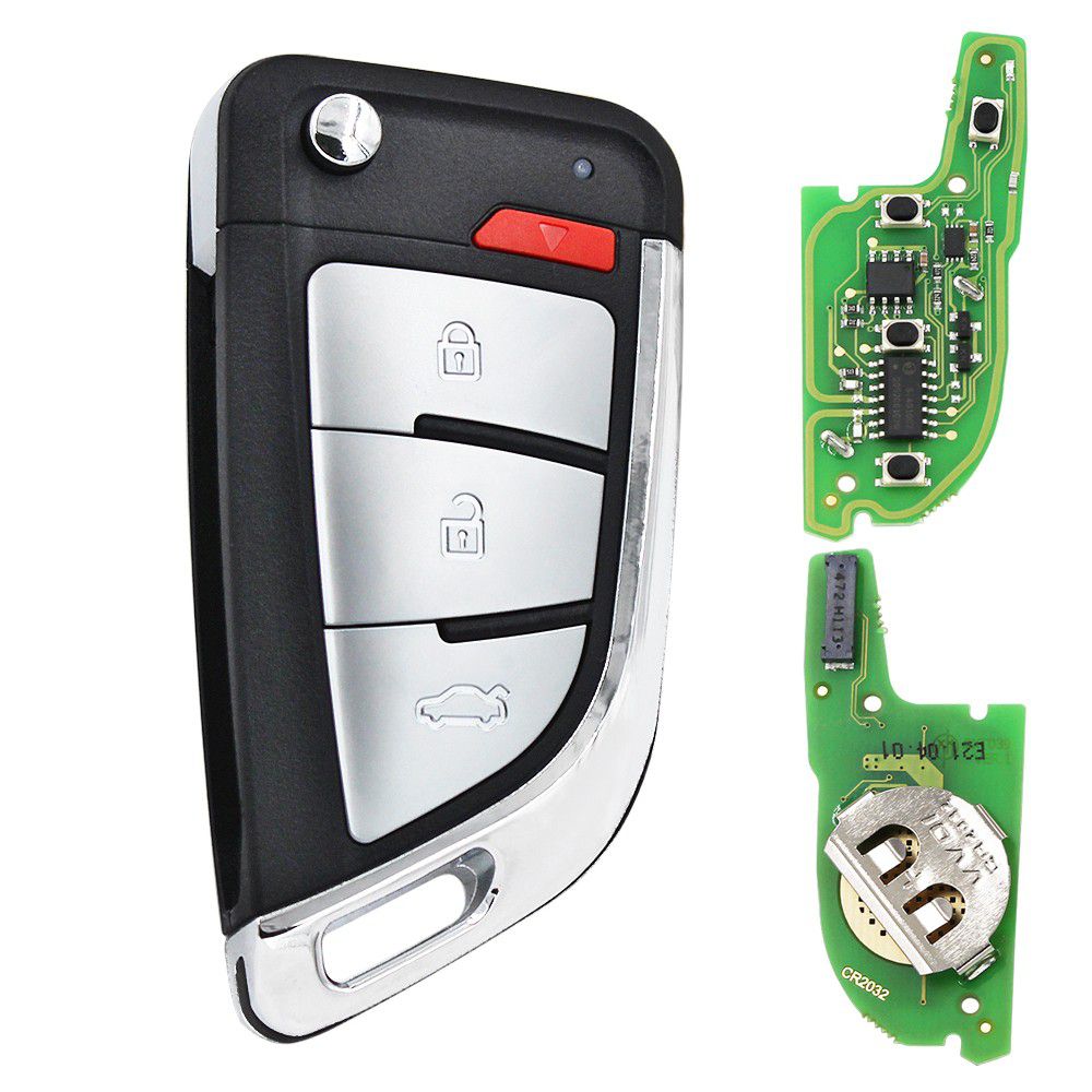  Xhorse XEKF20EN Super Remote Knife Type 4 Buttons with Super Chip 5pcs/lot