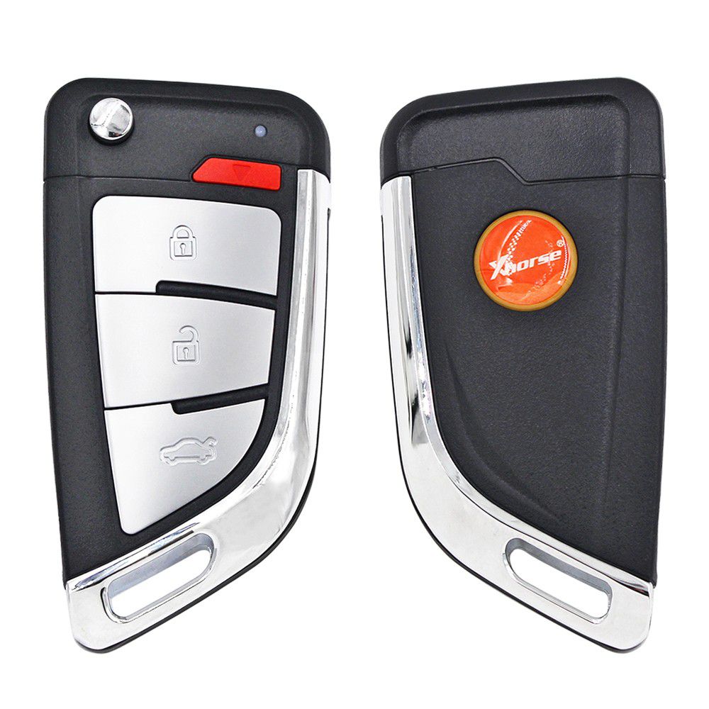  Xhorse XEKF20EN Super Remote Knife Type 4 Buttons with Super Chip 5pcs/lot