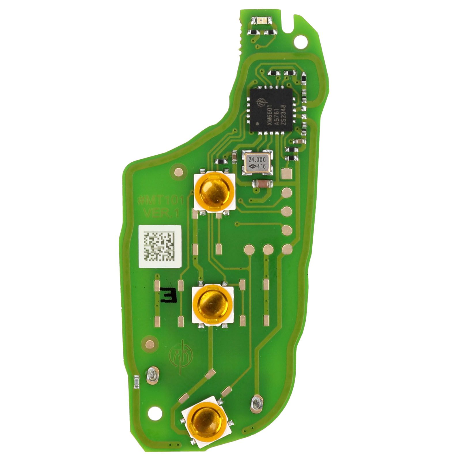 2025 XHORSE XEPG00EN Special PCB Board Super Remotes with XT27B Super Chip  3 Buttons 5pcs/lot