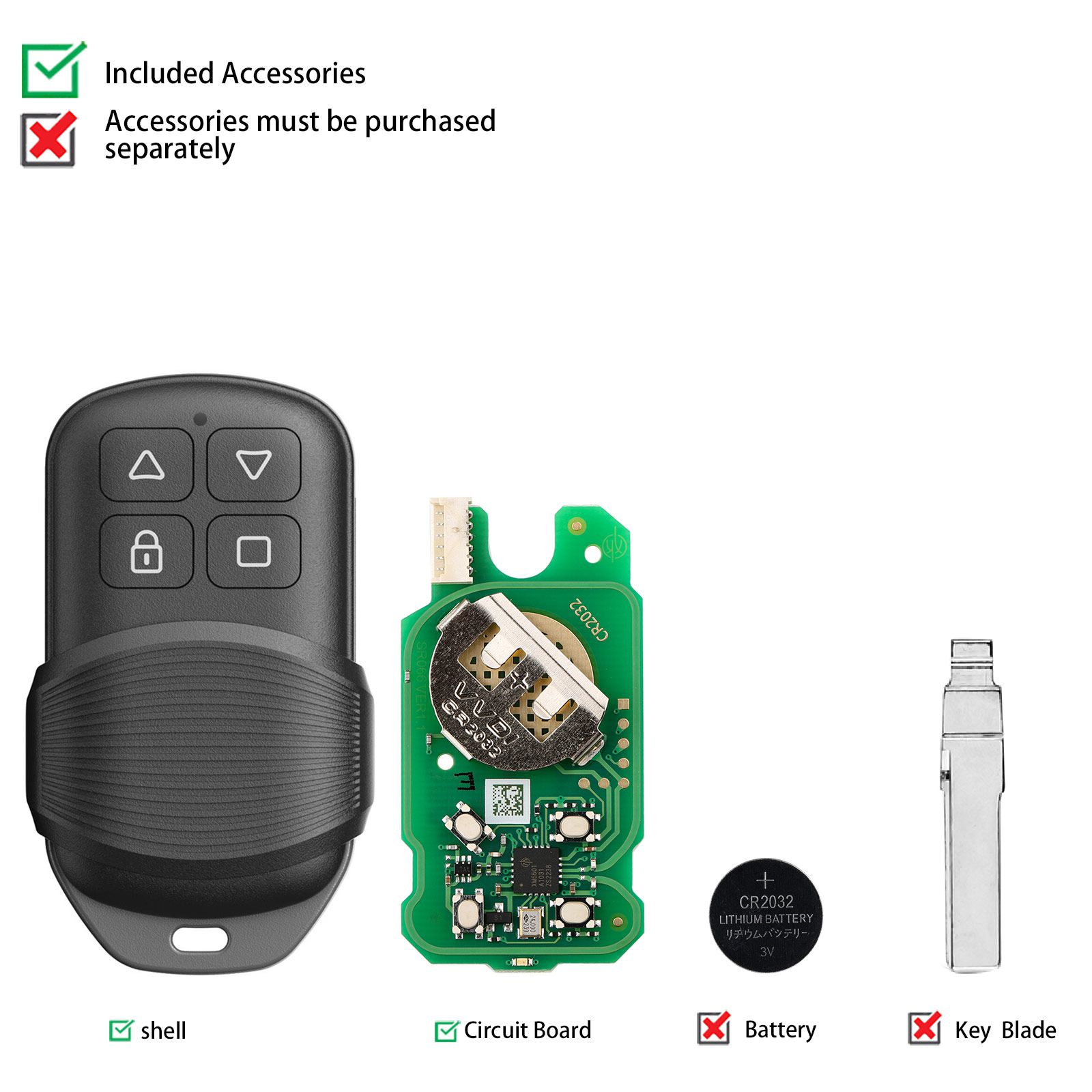 Newest Xhorse XKGHG1EN Masker Garage Remote 5pcs/lot
