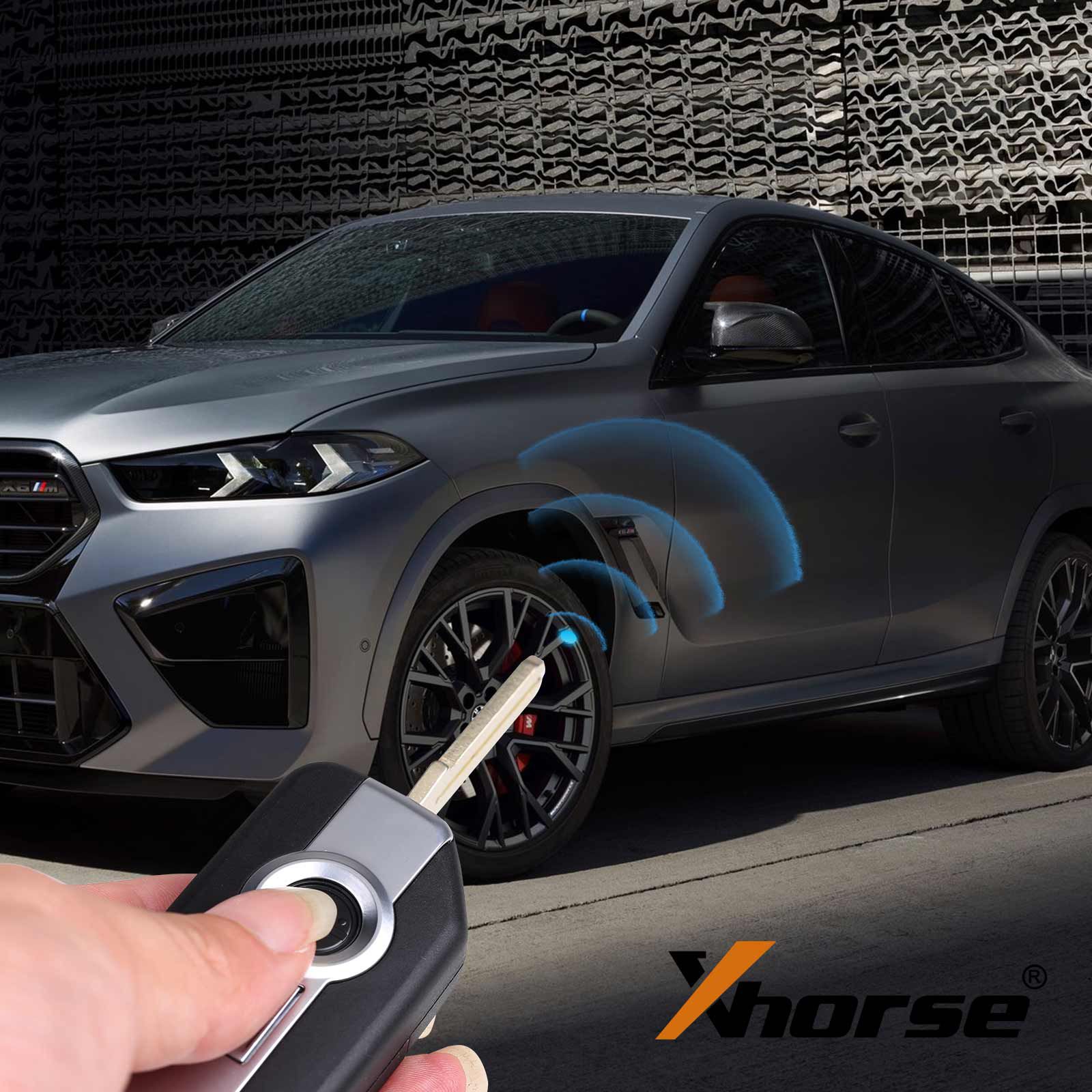 2024 Xhorse XSBM90GL XM38 BMW Motorcycle Smart Key with 8A Chip 3 Buttons Shell