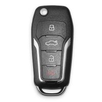 XHORSE XNFO01EN Universal Remote Key 4 Buttons Wireless For Ford (English Version) 5pcs/lot