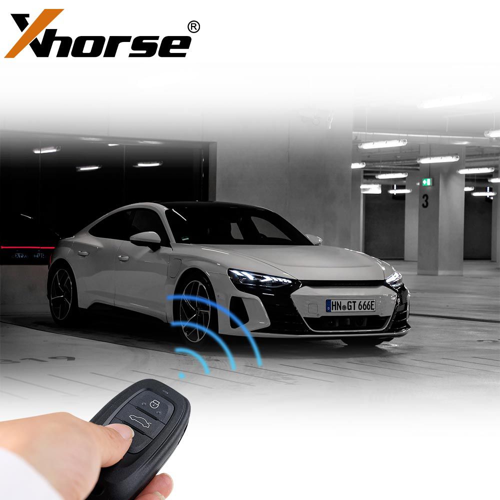 Xhorse XSADJ1GL VVDI 754J Wireless Smart Key for Audi 315/433/868MHZ A6L Q5 A4L A8L with Key Shell