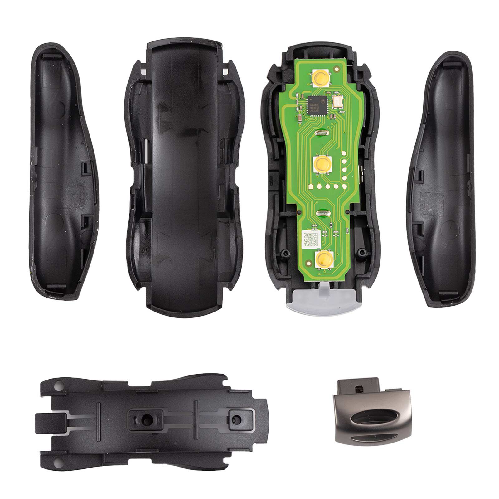 XHORSE XSSC01EN  XM38 TOY.T Univesal Smart Key Supercar Style Glossy Black Color