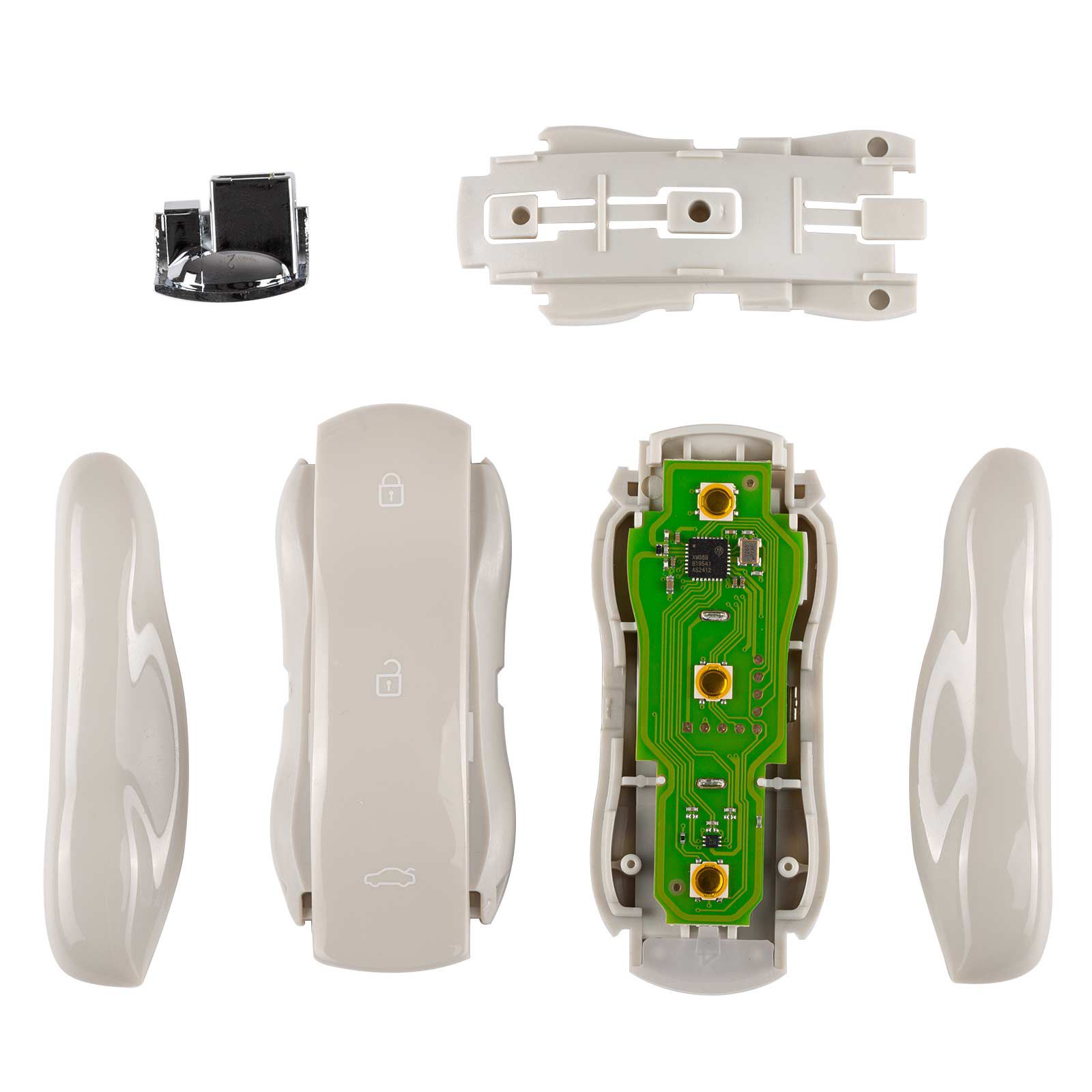 2025 XHORSE XSSC05EN XM38 TOY.T Univesal Smart Key Supercar Style Marble Grey Color 5pcs/lot