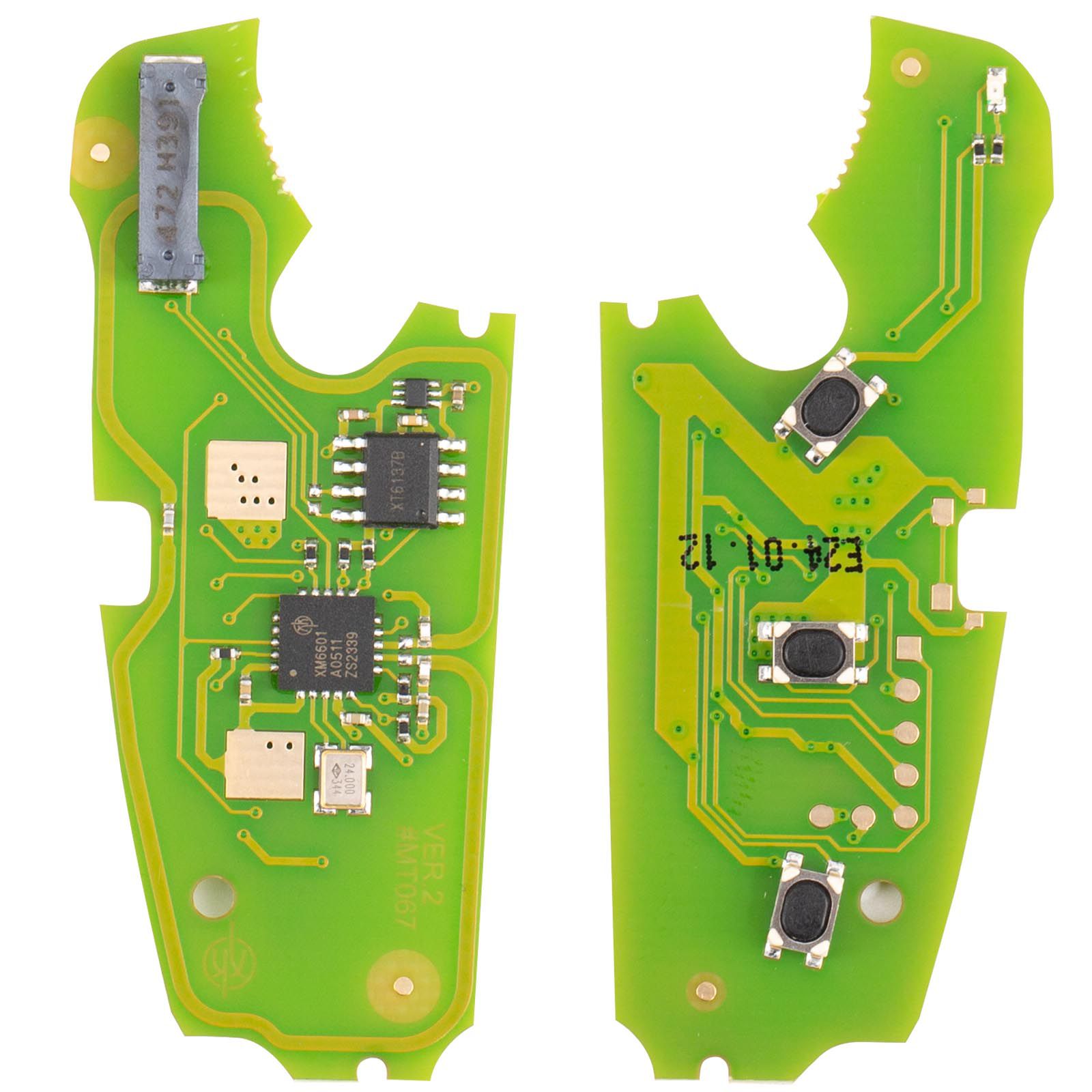 2024 XHORSE XZADM1EN XZ Series AU.D MQB48 Special PCB Board for Audi Models 3 Buttons 5pcs/lot