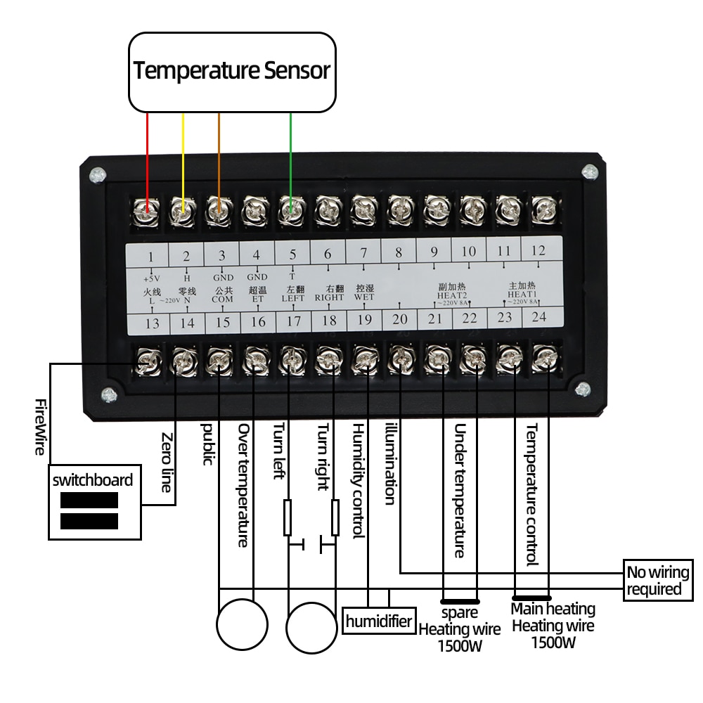 XM-18S Egg Incubator Controller Automatic computer control Incubator Thermostat Full Automatic Multifunction Control System