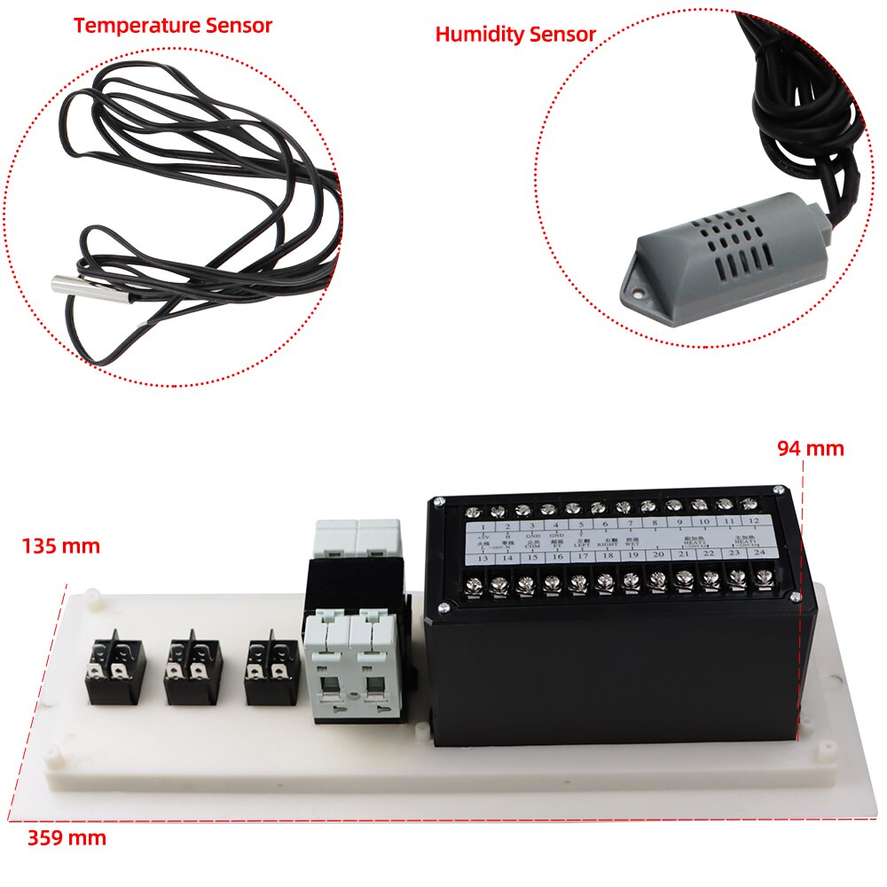 XM-18SE Egg Incubator Incubator Controller Multifunction Controller Full Automatic Control Temperature Humidity Sensor Probe