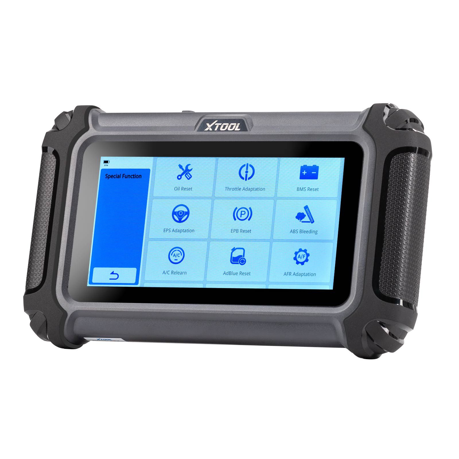 XTOOL D5 Vehicle Scanner with 9 Maintenance Services Oil Light Reset, EPB, SAS, DPF, BMS Reset, Throttle, TPMS Reset, Injector Coding