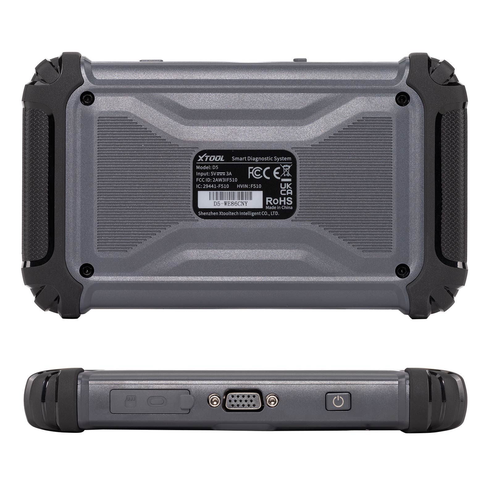 XTOOL D5 Vehicle Scanner with 9 Maintenance Services Oil Light Reset, EPB, SAS, DPF, BMS Reset, Throttle, TPMS Reset, Injector Coding