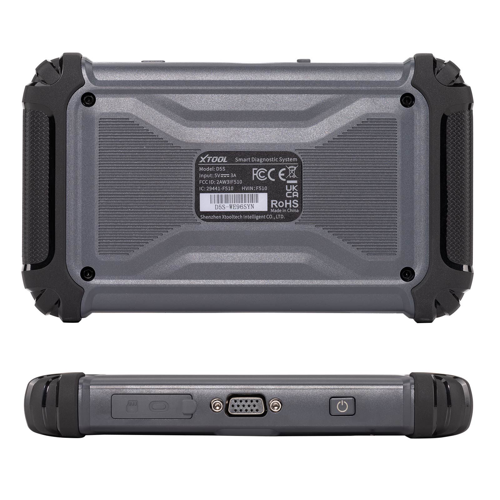 XTOOL D5S Vehicle Scanner with 16 Maintenance Services Supports Oil Light Reset, EPB, SAS, DPF, BMS Reset, Throttle, TPMS Reset, ABS