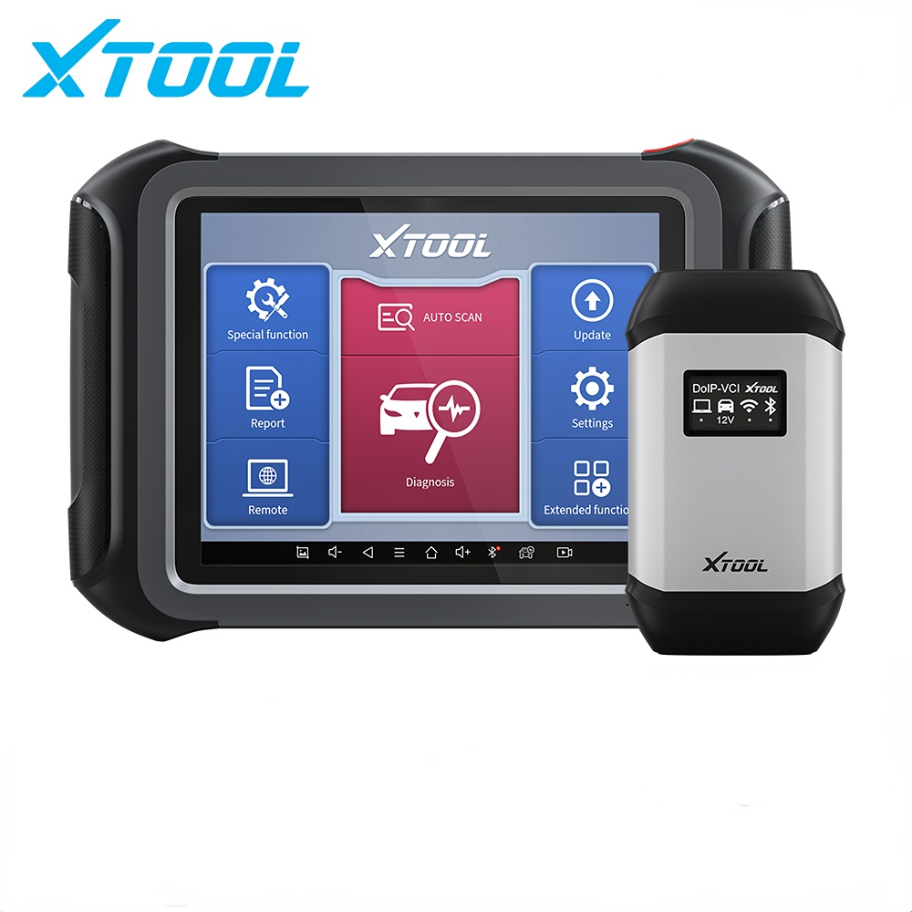 XTOOL D9 Pro Diagnostic Scan Tool With Topology Map CAN FD&DoIP Online ECU Programming&Coding Bi-Directional Control