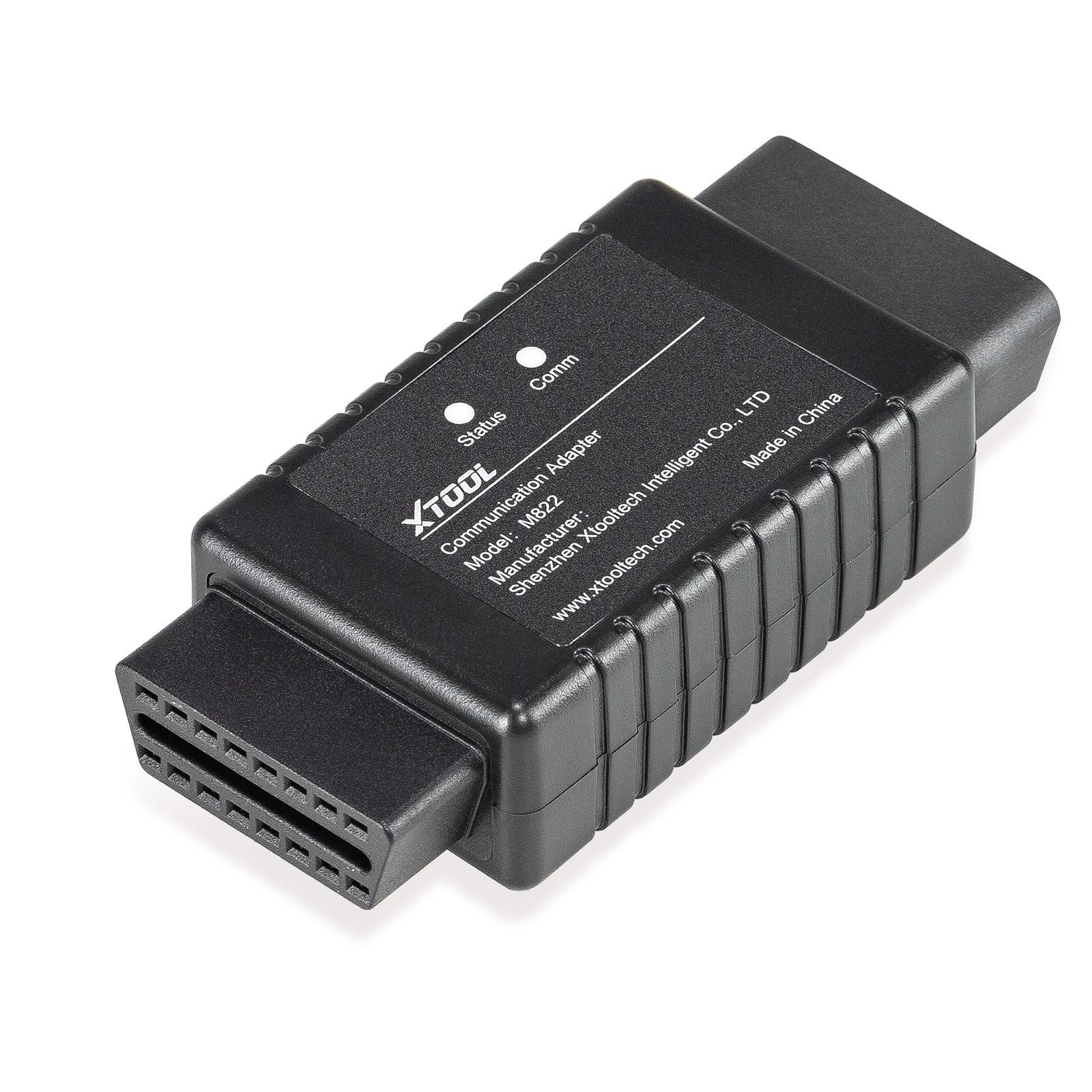 XTOOL M822 TOYOTA Adapter works with KC501/ KS-1 Emulator for X100PAD3/X100PAD Elite/X100MAX For Toyota 8A All Key Lost Programming