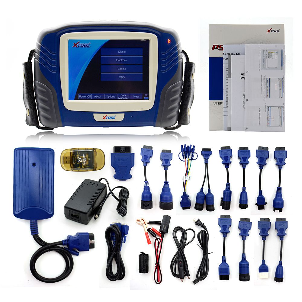 Original Xtool PS2 Professional Automobile Heavy Duty Truck  Diagnostic Tool Update Online