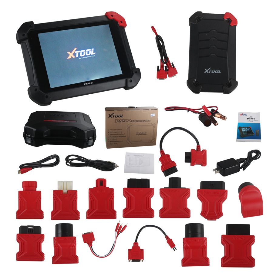 XTool PS90 Tablet Vehicle Diagnostic Tool Support Wifi and Special Function Free Update Online for 2 Years