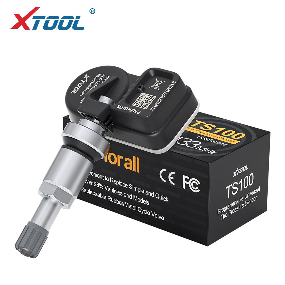 XTOOL TS100 433&315MHz TPMS TP100 Sensor Scan Tire Repair Tools Automotive Accessory