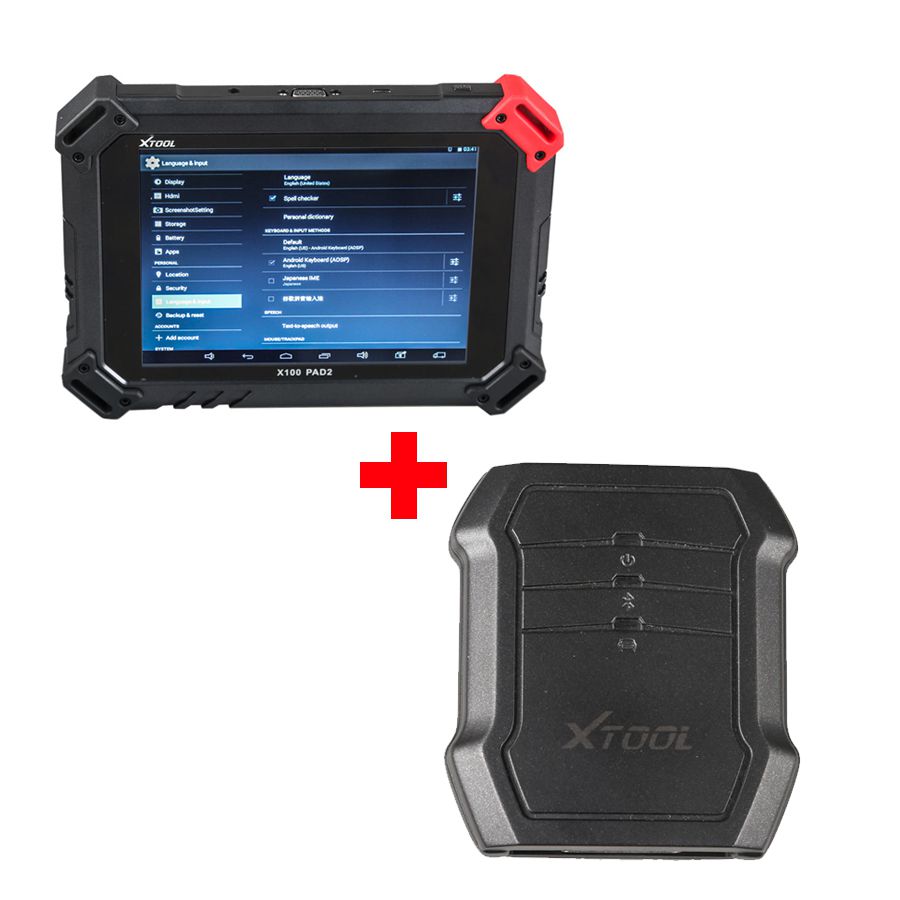 XTOOL X-100 PAD 2 Special Functions Plus Xtool X100C for iOS and Android Auto Key Programmer Free Shipping by DHL