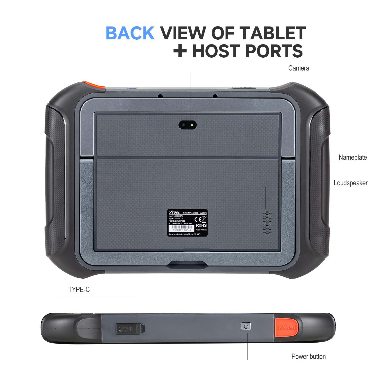 2024 XTOOL X100 MAX Auto Key Programmer IMMO Elite Diagnostic Tools With KC501 ECU Coding Full Bidirectional Control Update of X100 PAD3