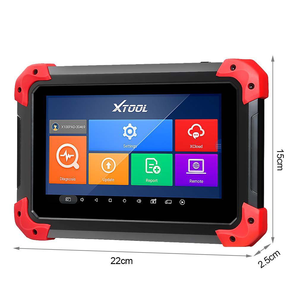 XTOOL X100 PAD X-100 Auto Car Key Programmer with Built-in VCI Supports Oil Reset and Odometer Correction Obd2 Diagnostic All Key