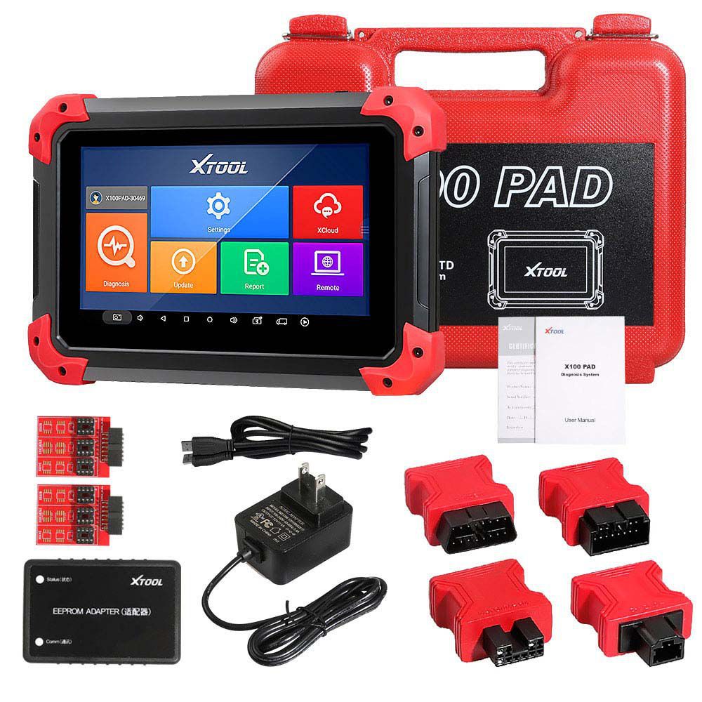 XTOOL X100 PAD X-100 Auto Car Key Programmer with Built-in VCI Supports Oil Reset and Odometer Correction Obd2 Diagnostic All Key