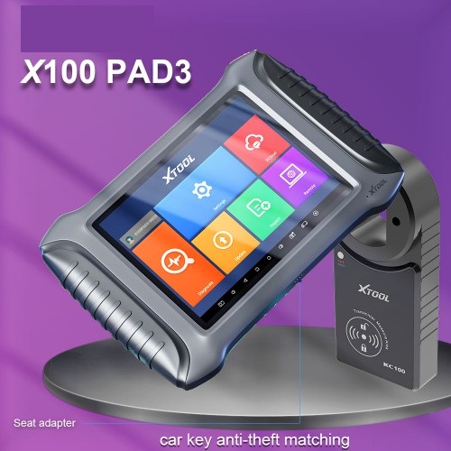 XTOOL X100 PAD3 X100 PAD Elite Professional Tablet Key Programmer With KC100 Global Version