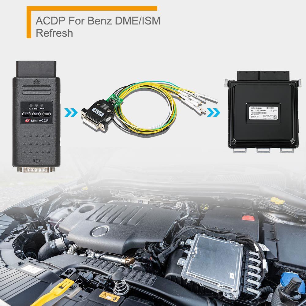 Yanhua Mini ACDP ACDP-2 Module18 with License A102 for Mercedes Benz DME and ISM Refresh