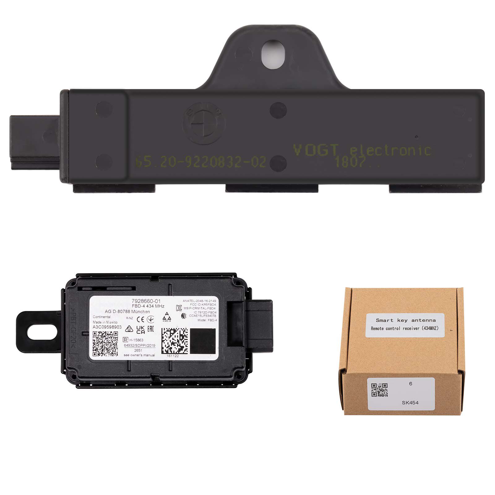 Yanhua Mini ACDP-2 Module 38 with BMW BDC2 Keys Learning Bench Platform and LF Smart Key Antenna Remote Control Receiver