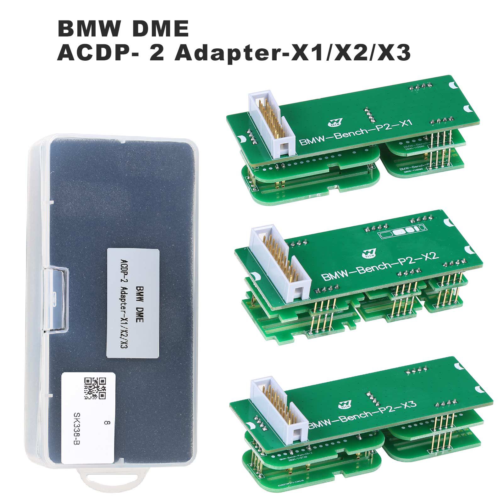 Yanhua Bench Mode BMW-DME-Adapter x1/x2/x3 Interface Board Set work with ACDP/ACDP-2