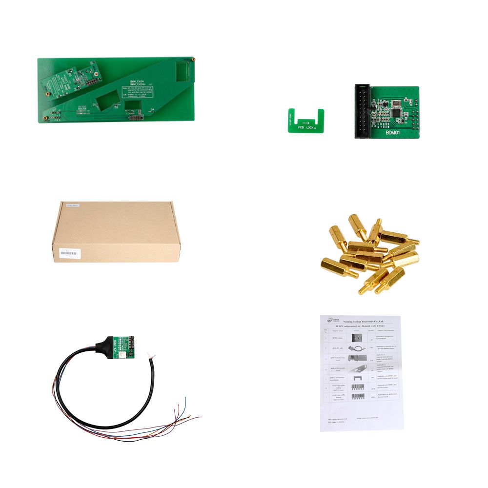 Yanhua Mini ACDP Key Programming Master Basic Module with BMW CAS1 CAS2 CAS3 CAS3+ CAS4 CAS4+ IMMO Key Programming and Odometer Reset Adapter
