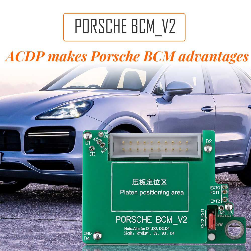 Yanhua Mini ACDP ACDP-2 Module10 with license A900 for Porsche BCM Key Programming Support Add Key & All Key Lost from 2010-2018