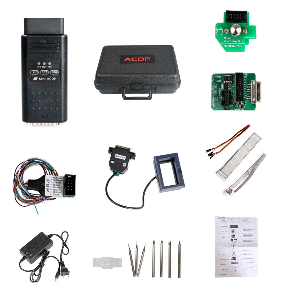Yanhua Mini ACDP Master with Module9 Land Rover Key Programming Support KVM from 2011-2019 Add Key & All Key Lost