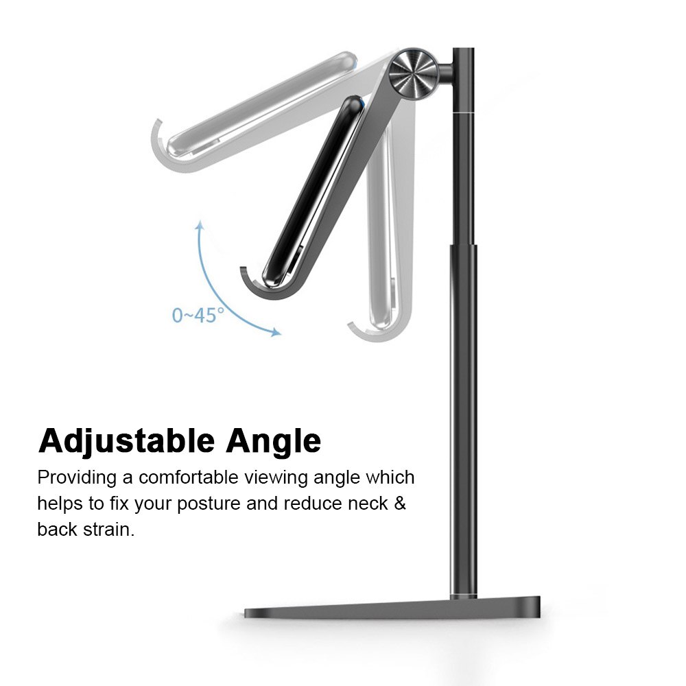 ZZJ-2 Smart Phone Tablet Telescopic Desktop Stand Holder For Samsung Huawei Oneplus Mobile Phone Universal Desk Bracket