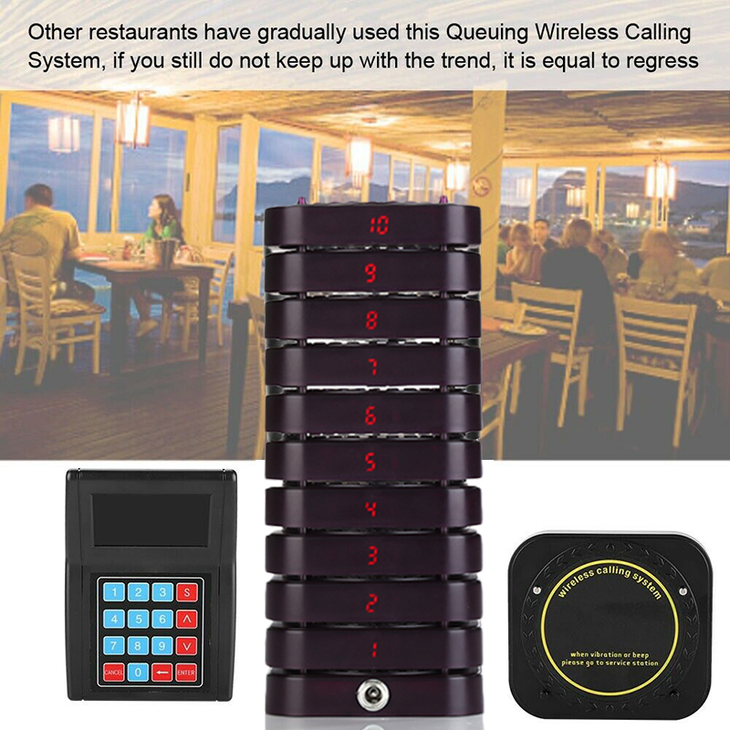 1-to-30 Restaurant Wireless Call Pager 