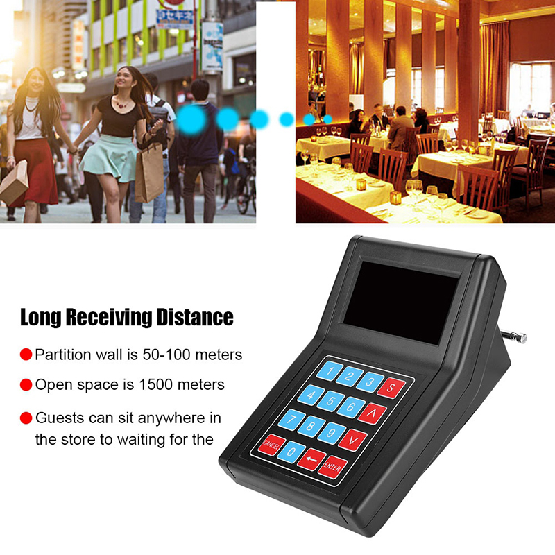 1-to-30 Restaurant Wireless Call Pager 